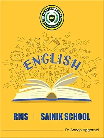 English book cover — RMS & Sainik School entrance, by Dr. Anoop Aggarwal